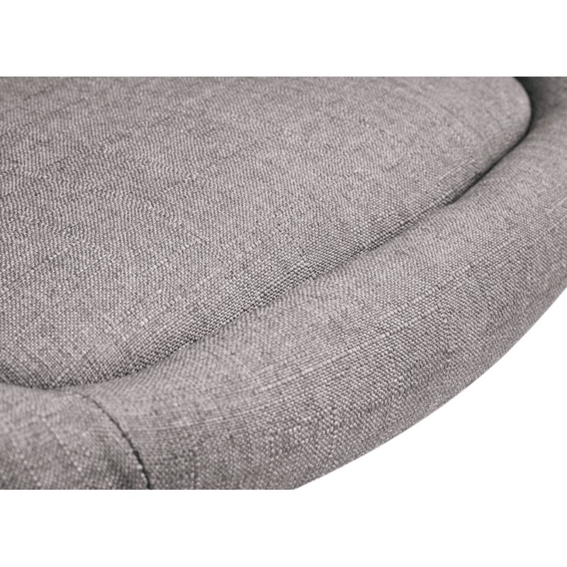 Taburete de bar Davie, tela negra