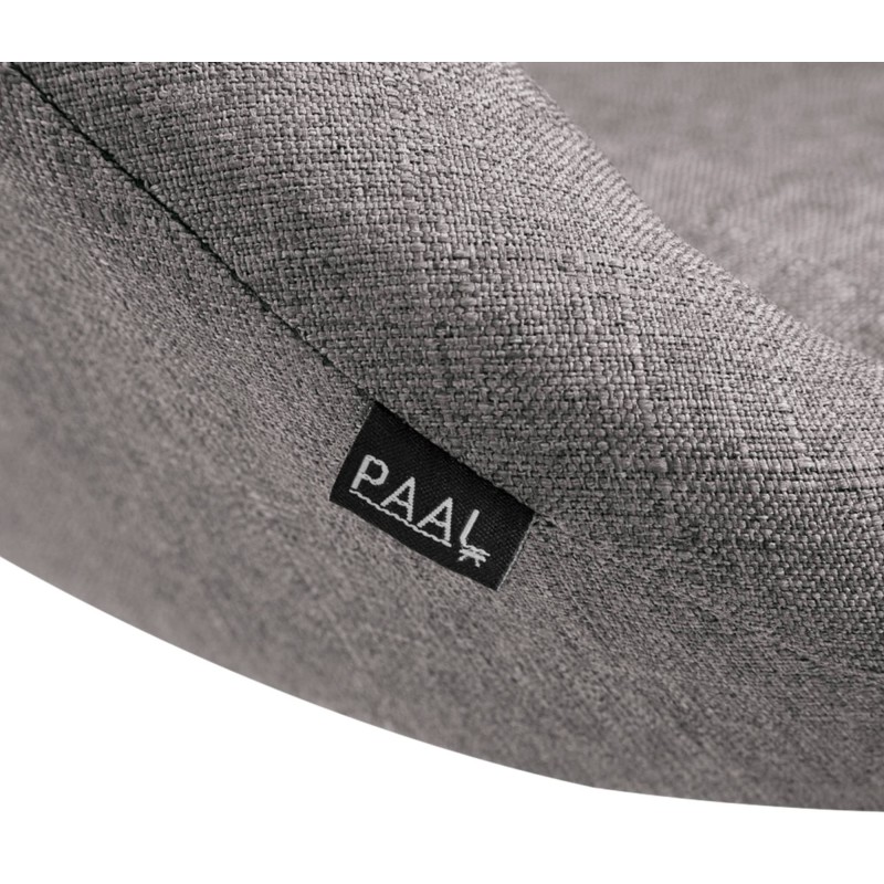 Taburete de bar Davie, tela blanca