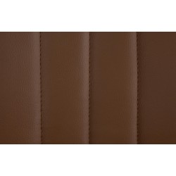 Juego de 2 taburetes de bar Toni, imitación de cuero, negros