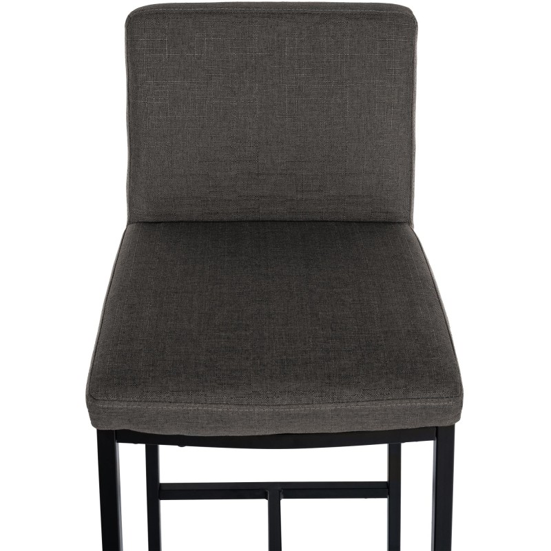 Taburete de bar Freeport, tapizado en tela B