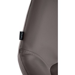 Taburete de bar Braga Gold de piel sintética