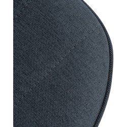 Juego de 2 taburetes de bar tapizados en tela Lex