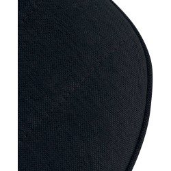 Juego de 2 taburetes de bar tapizados en tela Lex