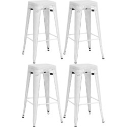 Juego de 4 taburetes de bar Fletcher