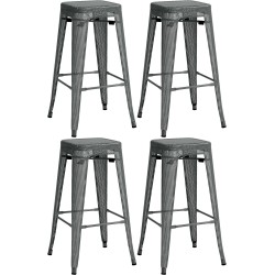 Juego de 4 taburetes de bar Fletcher