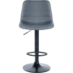 Juego de 2 taburetes de bar Lex, piel sintética, B