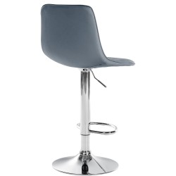 Juego de 2 taburetes de bar Lex en piel sintética C