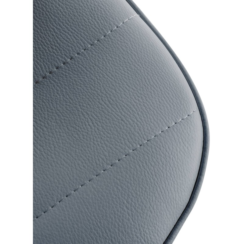 Juego de 2 taburetes de bar Lex en piel sintética W