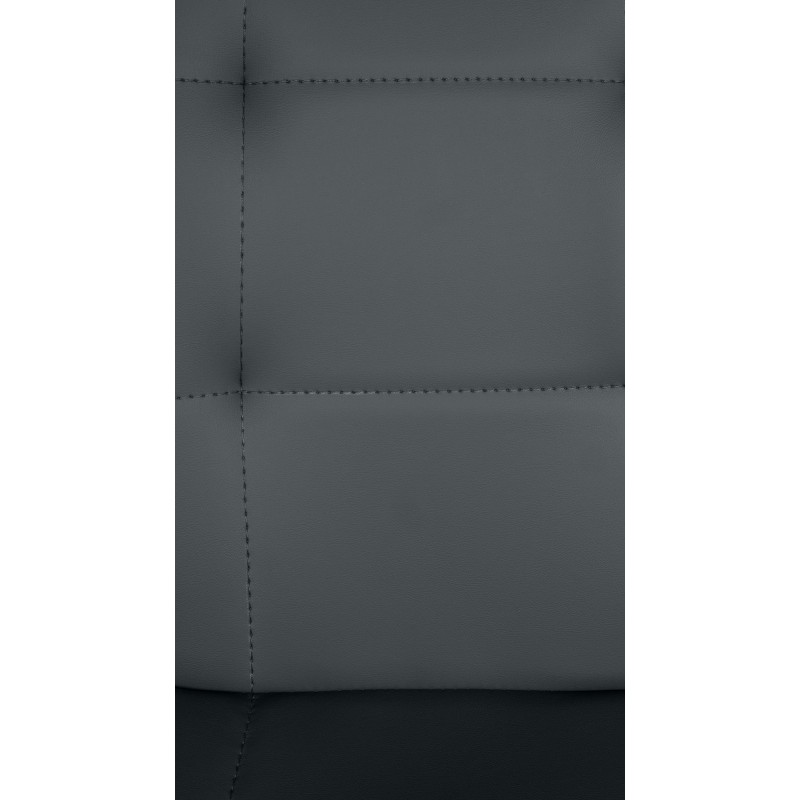 Taburete de bar Elmore, imitación piel, W