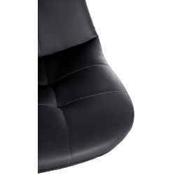 Taburete de bar Elmore, imitación piel, W