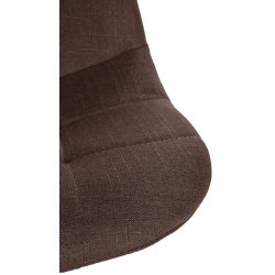 Taburete de bar Elmore, tapizado en tela B