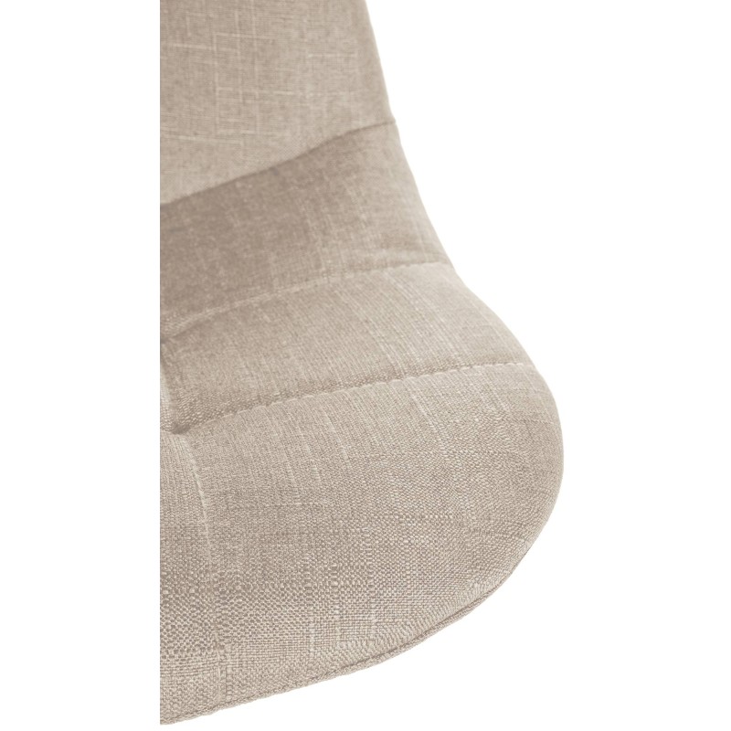 Taburete de bar Elmore, tapizado en tela B