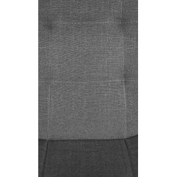 Taburete de bar Elmore, tapizado en tela B