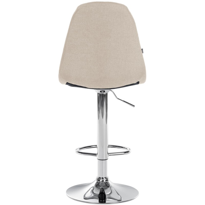 Taburete de bar Elmore, tapizado en tela C