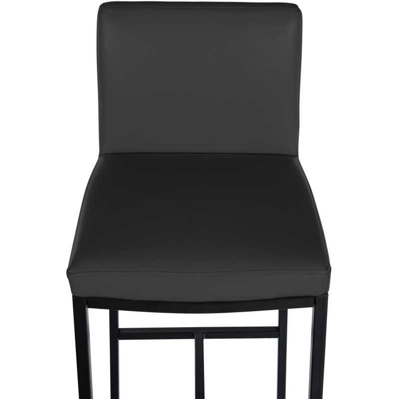 Taburete de bar Freeport, imitación piel, B