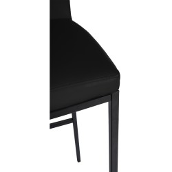 Taburete de bar Freeport, imitación piel, B