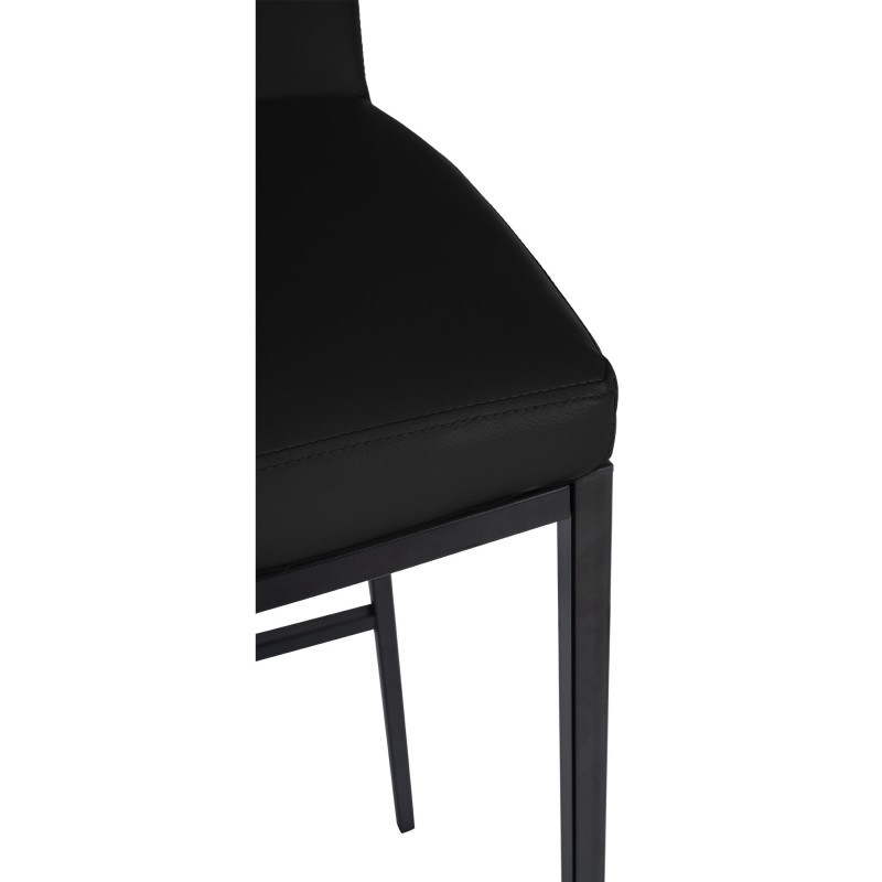 Taburete de bar Freeport, imitación piel, B