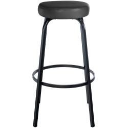 Taburete de bar Kamari en piel sintética