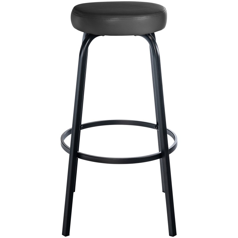 Taburete de bar Kamari en piel sintética