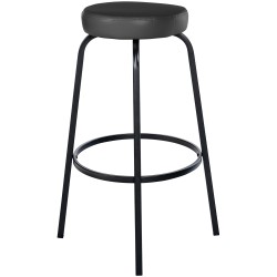 Taburete de bar Kamari en piel sintética