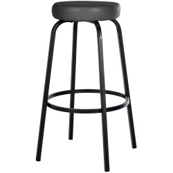 Taburete de bar Kamari en piel sintética