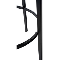 taburete de bar de terciopelo Kamari