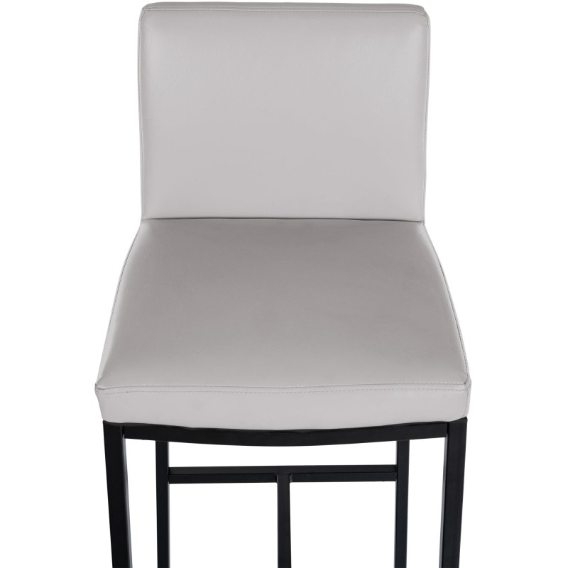 Taburete de bar Freeport, imitación piel, B