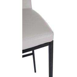 Taburete de bar Freeport, imitación piel, B