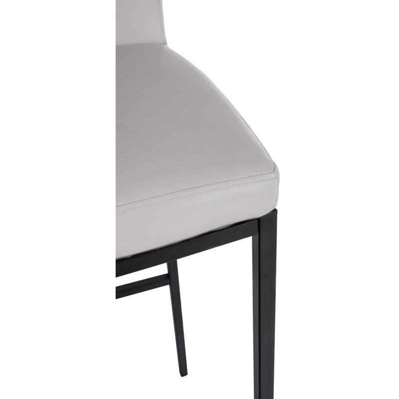 Taburete de bar Freeport, imitación piel, B