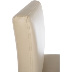 Taburete de bar Newport, piel sintética, B