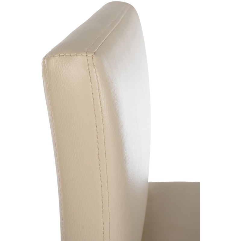 Taburete de bar Newport, piel sintética, B