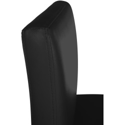 Taburete de bar Newport, piel sintética, B