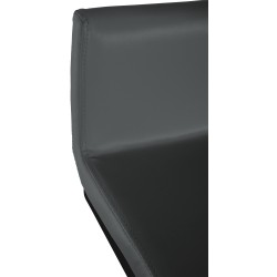 Taburete de bar Newport, piel sintética, B