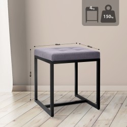 Taburete de tela Barci B