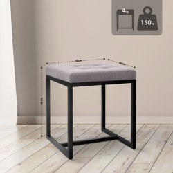 Taburete de tela Barci B