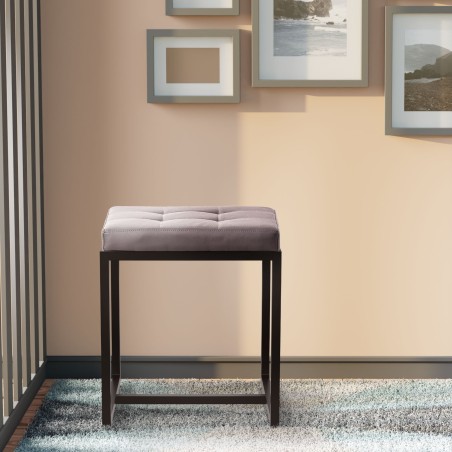 Taburete Barci B en piel sintética