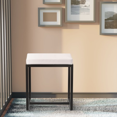 Taburete Barci B en piel sintética