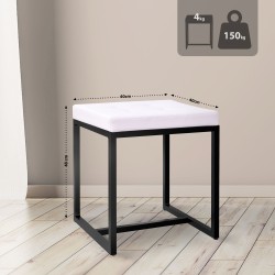 Taburete Barci B en piel sintética