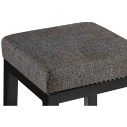 Taburete de bar de tela Taylor B85