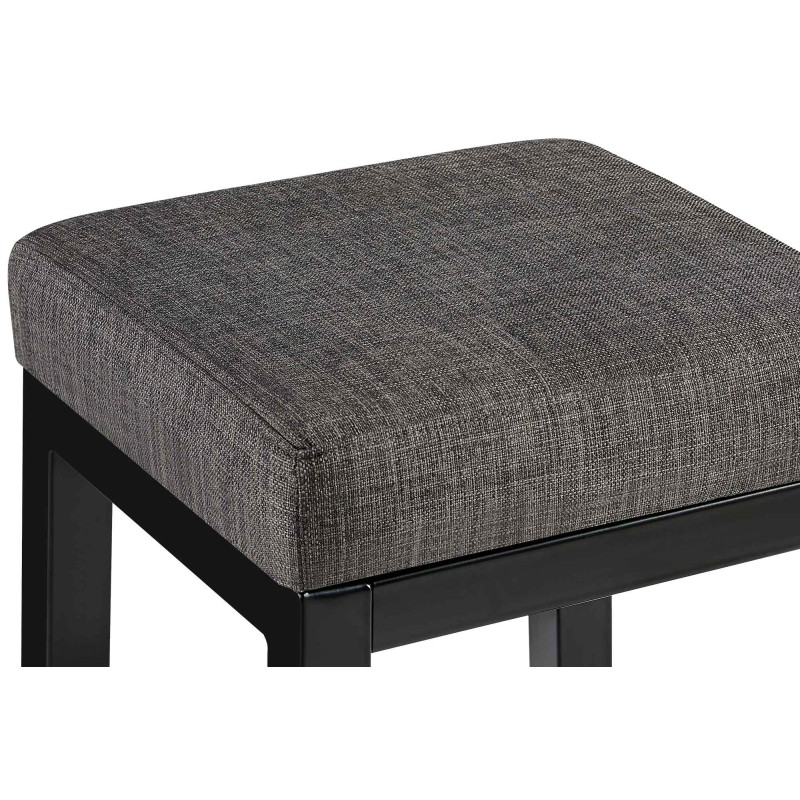 Taburete de bar de tela Taylor B85