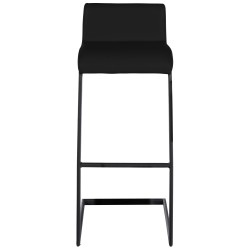 Juego de 2 taburetes de bar Newport B en piel sintética