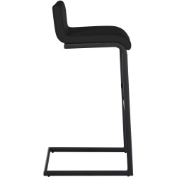 Juego de 2 taburetes de bar Newport B en piel sintética