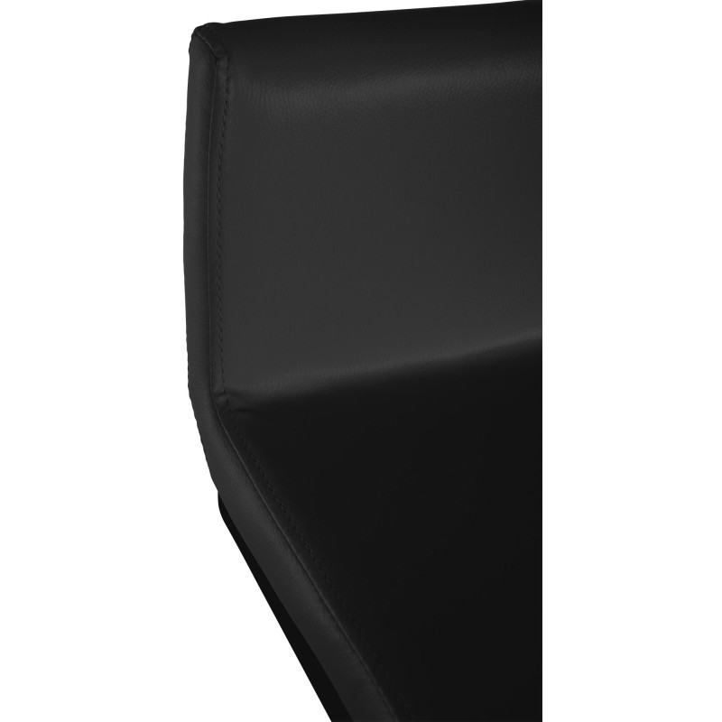 Juego de 2 taburetes de bar Newport B en piel sintética