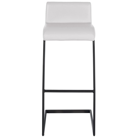Juego de 2 taburetes de bar Newport B en piel sintética