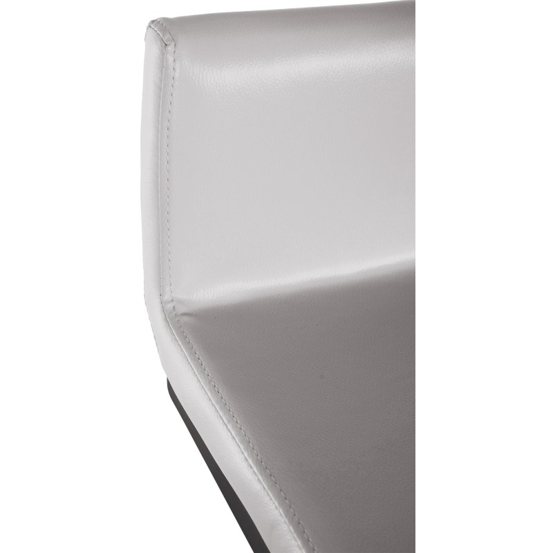 Juego de 2 taburetes de bar Newport B en piel sintética