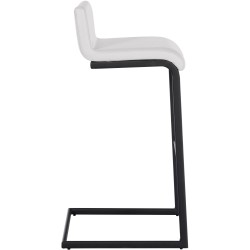 Juego de 2 taburetes de bar Newport B en piel sintética