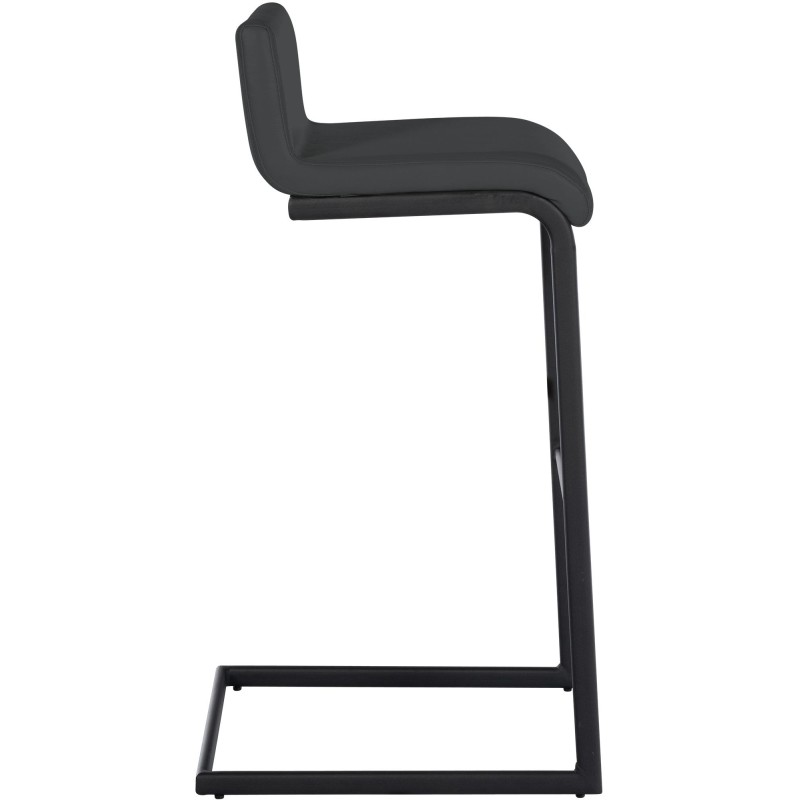 Juego de 2 taburetes de bar Newport B en piel sintética