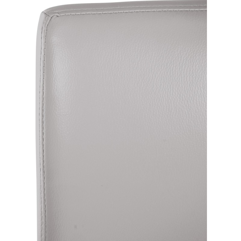 Juego de 2 taburetes de bar Freeport en piel sintética B