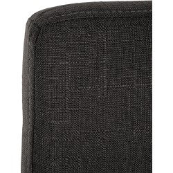 Juego de 2 taburetes de bar Freeport tapizados en tela B