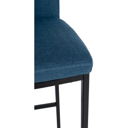 Juego de 2 taburetes de bar Freeport tapizados en tela B